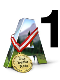 Das meist ausgezeichnete Netz Österreichs: A1