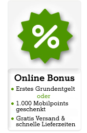 1000 Mobilpoints bei MyNext-Bestellung oder 1 Monat Grundentgelt geschenkt bei Neuanmeldung